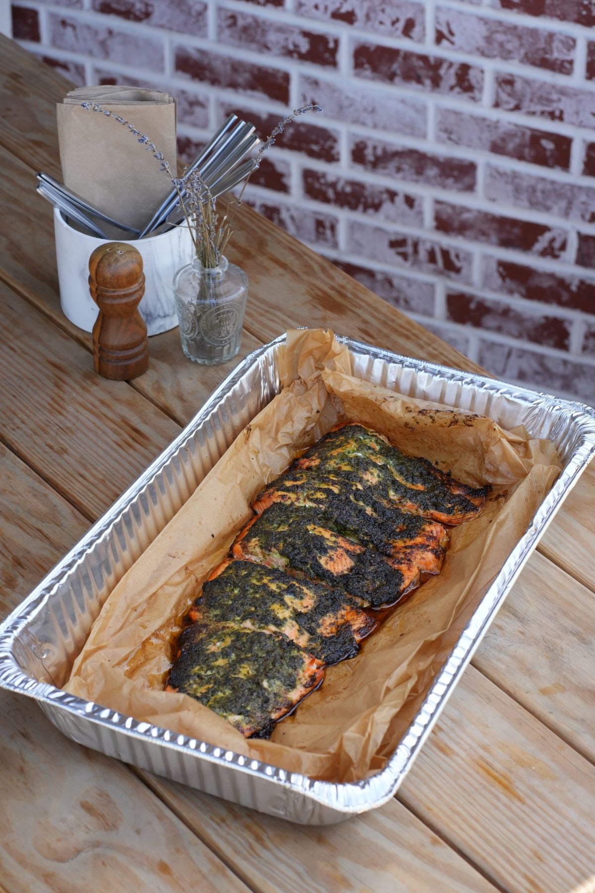 Pesto Salmon